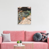 Smaragd Vijvers Muurkunst Canvas Afdruk (Insitu (Woonkamer))