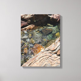 Smaragd Vijvers Muurkunst Canvas Afdruk