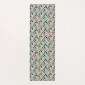 Smaragd Vintage Tapijtprint Yogamat (Achterkant)