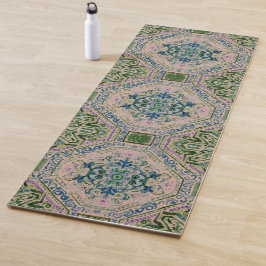 Smaragd Vintage Tapijtprint Yogamat