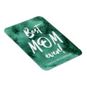 Smaragd Waterverf Splash Beste Moeder Moederdag Magneet (Rechterzijde)
