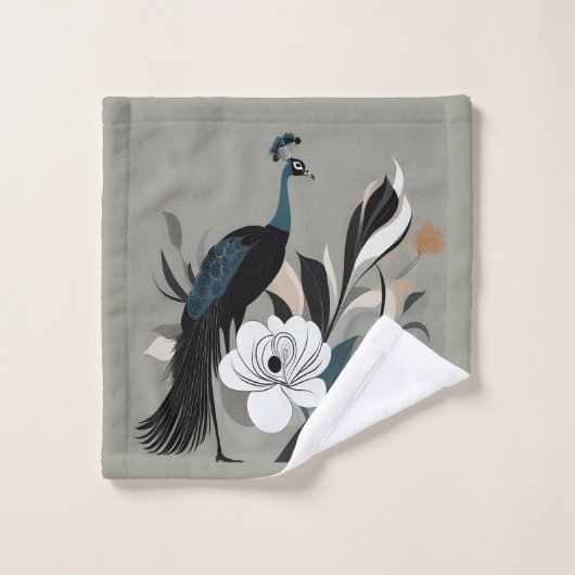 Smaragd Wervelwind Bad Handdoek (Wasdoekje)