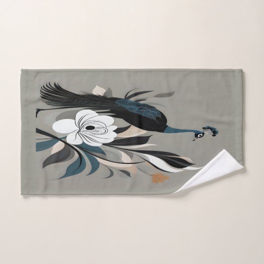 Smaragd Wervelwind Bad Handdoek (Handdoek)