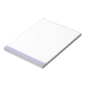 Smaragd Witte Retouradres Notitieblok (Linkerzijde)