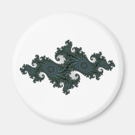 Smaragd Zeepaard Julia Magnet (Voorkant)