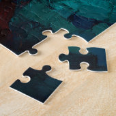 Smaragden blik legpuzzel (Zijkant)