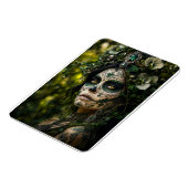 Smaragden Bos Calavera – Groene Botanische Magneet (Linkerzijde)