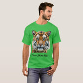"Smaragden Brul Majesteit" T-shirt (Voorkant volledig)