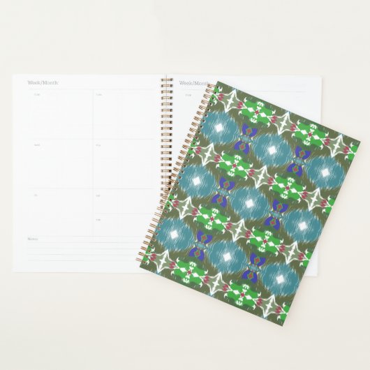 Smaragden Getijde Kaleidoscoop Planner (Display)