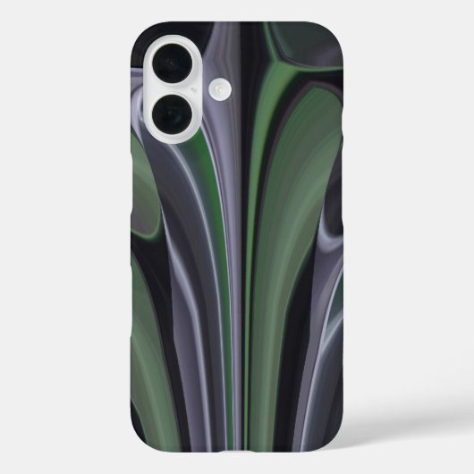 Smaragden Glans | Mooie Groene Aurora Textuur Case-Mate iPhone Case (Achterkant)