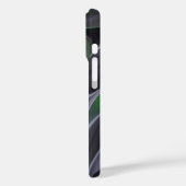 Smaragden Glans | Mooie Groene Aurora Textuur Case-Mate iPhone Case (Achterkant / Links)