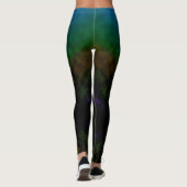 Smaragden Schemering Leggings (Achterkant)