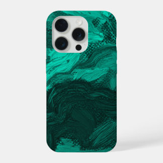SMARAGDEN WERVELPHONEHOES iPhone 15 PRO CASE