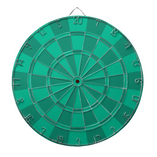 Smaragdgroen Dartbord (Voorkant)