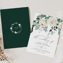 Smaragdgroen Elegant Bruiloft