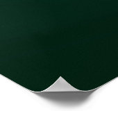 Smaragdgroen en Goud Abstract Wall Art Poster (Hoek)