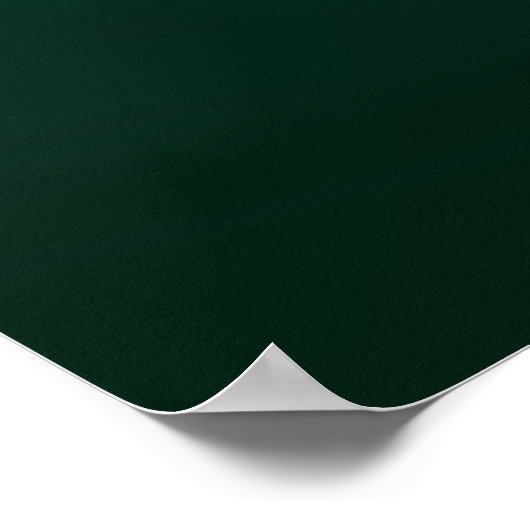 Smaragdgroen en Goud Abstract Wall Art Poster (Hoek)