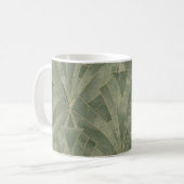 Smaragdgroen en Goud Art Deco Patroon Koffiemok (Voorkant links)