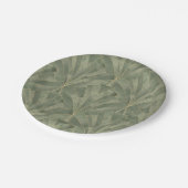 Smaragdgroen en Goud Art Deco Patroon Papieren Bordje (Gekanteld)