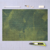 Smaragdgroen en Gouden Script Tissuepapier (Craft)