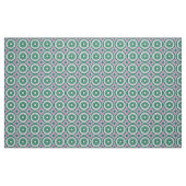 Smaragdgroen Fuchsia Roze Retro Geometrisch Patroo Stof (Fat Quarter)