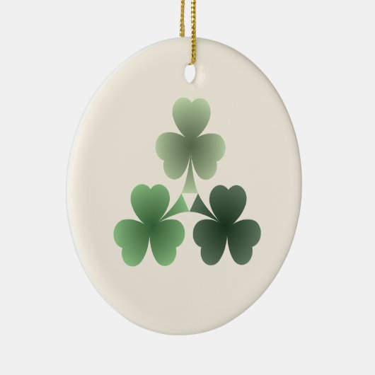 smaragdgroen keramisch ornament (Rechts)