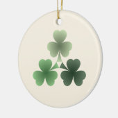 smaragdgroen keramisch ornament (Links)