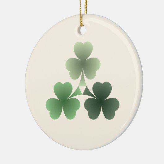 smaragdgroen keramisch ornament (Links)