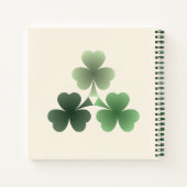 smaragdgroen notitieboek (Achterkant)