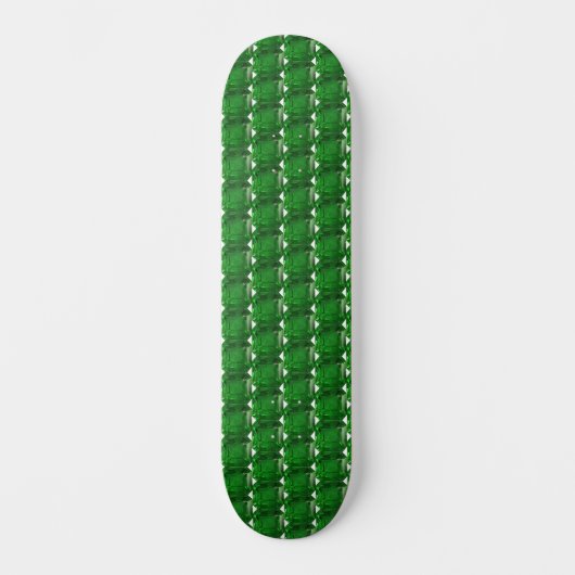 Smaragdgroen Persoonlijk Skateboard (Voorkant)