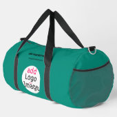 Smaragdgroen Professioneel Bedrijfs Chic Douane Plunjezak (Rechterhoek)