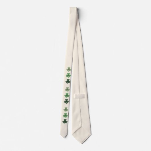smaragdgroen stropdas (Achterkant)