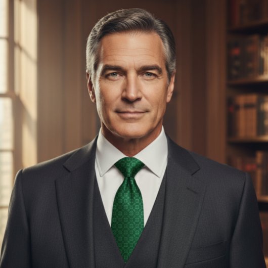 Smaragdgroen Stropdas