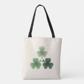 smaragdgroen tote bag (Achterkant)