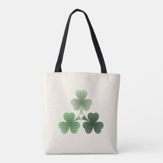 smaragdgroen tote bag (Achterkant)