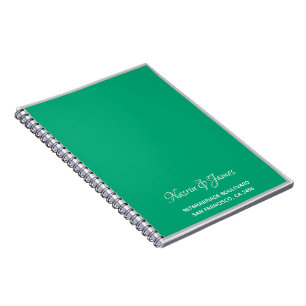 Smaragdgroen Trouw Retouradres Notitieboek