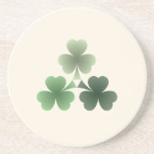 smaragdgroen zandsteen onderzetter (Voorkant)