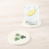 smaragdgroen zandsteen onderzetter (Zijkant)