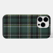 Smaragdgroene Academische Plaid iPhone Hoesje (Achterkant horizontaal)