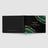 Smaragdgroene agaat gastenboek (Volledig)