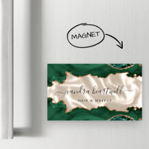 Smaragdgroene agaat gouden glitter luxe