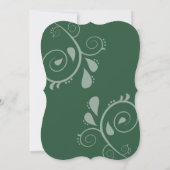 Smaragdgroene Betoverde Woud Kaart (Achterkant)