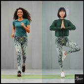 Smaragdgroene Bewegingsleggings Leggings
