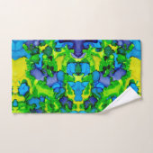 Smaragdgroene Bliss Bad Handdoek (Handdoek)