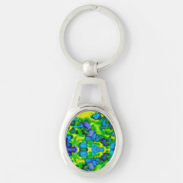 Smaragdgroene Bliss Sleutelhanger