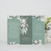 Smaragdgroene brochure (Staand voorkant)