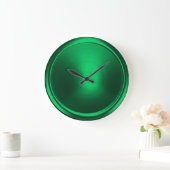 Smaragdgroene Button Grote Klok (Huis)
