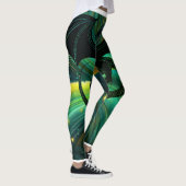 Smaragdgroene Draken Leggingen Leggings (Rechts)