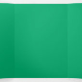 Smaragdgroene drievoudige uitnodiging – Aanpasbaar (Binnenkant midden)
