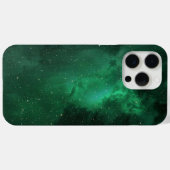 Smaragdgroene Galaxy-telefoonhoesje Case-Mate iPhone Case (Achterkant (horizontaal))